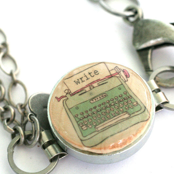 silver chain bracelet