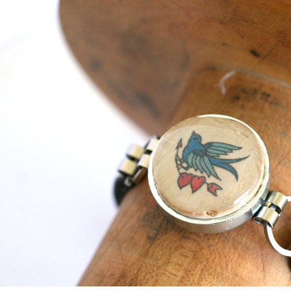 retro tatoo bracelet