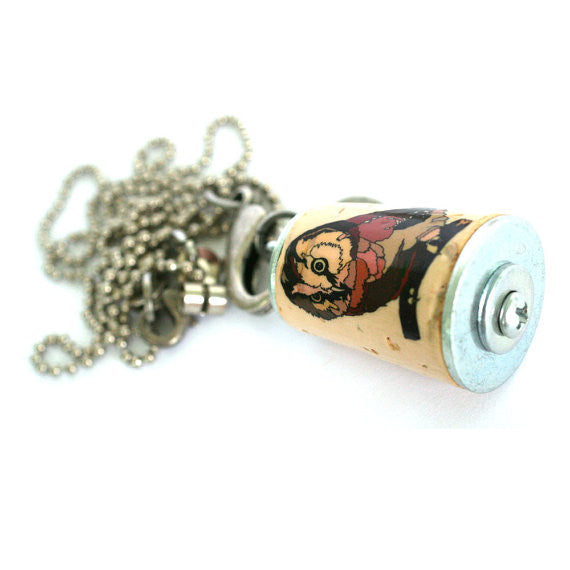 cork necklace