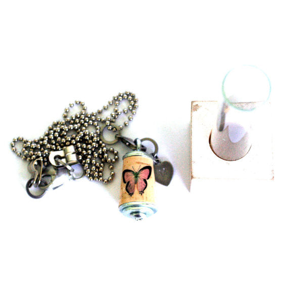 butterfly handmade necklace