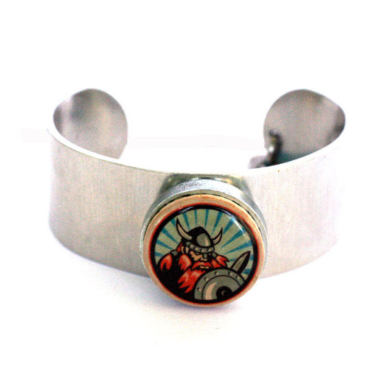 viking metal cuff
