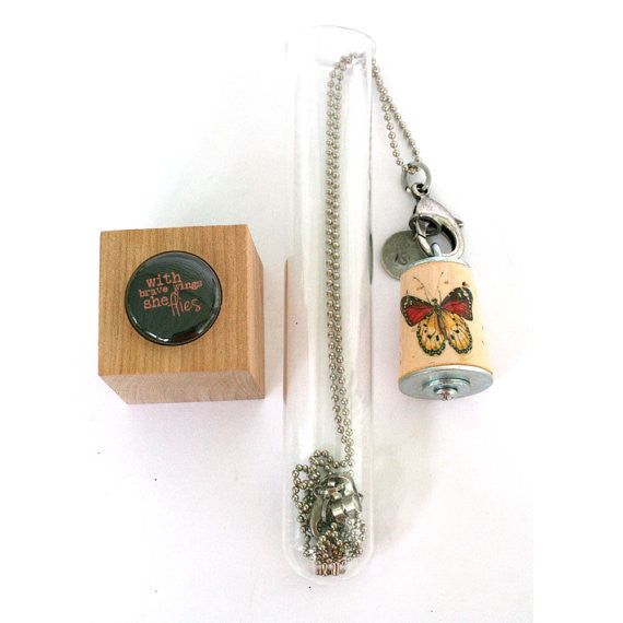 test tube necklace