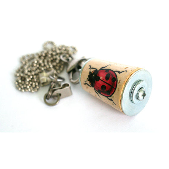 cork necklace