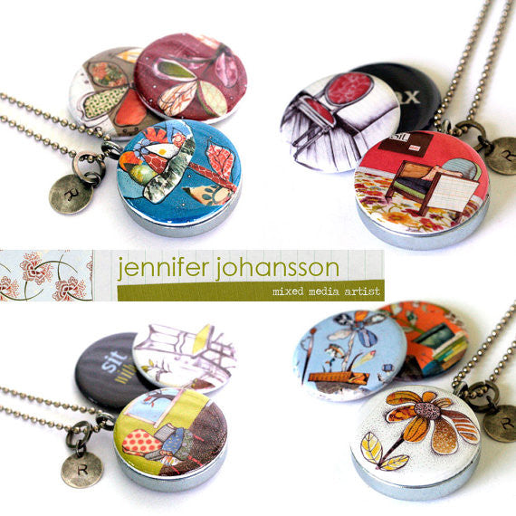 Sit With It - Magnetic Locket Necklace