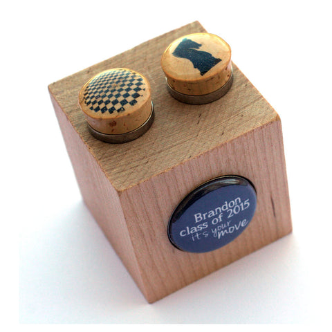 Graduate Cufflinks - Recycled Cork