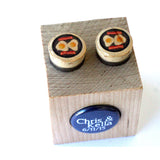 Bacon and Eggs Cufflinks - Recycled Cork