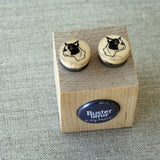 Boston Terrier Cufflinks - Recycled Cork