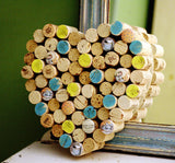 Corkboard | Recycled Wine Corks | Vintage Tea Party