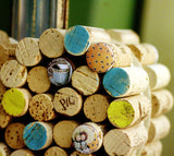 Corkboard | Recycled Wine Corks | Vintage Tea Party