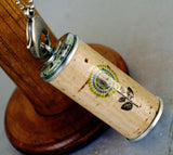 Flower Wine Cork Necklace