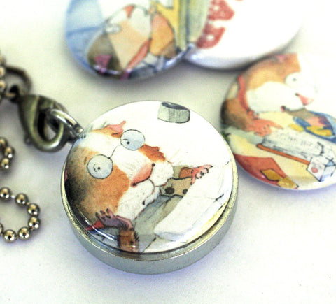 New Reader Locket Necklace
