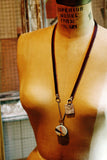 Bokeh Art Statement Necklace