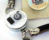 FOCUS Photographer Magnetic Leather Bracelet
