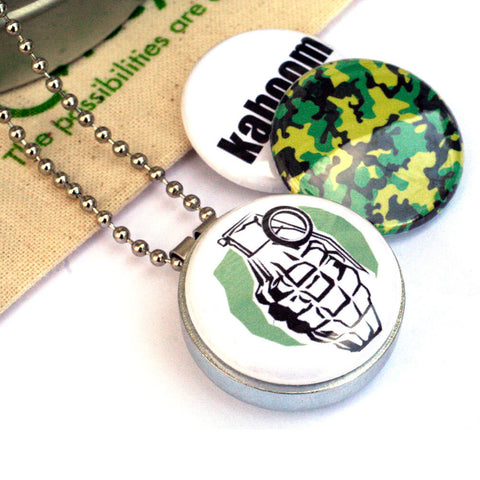 Grenade Necklace