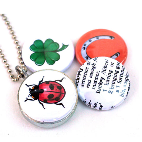 LUCKY Locket Necklace