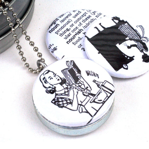 Cooking Locket Necklace