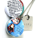 HERO Girl Locket Necklace