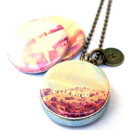 Hollywood Locket Necklace