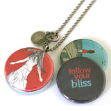 Follow Your BLISS Locket Necklace