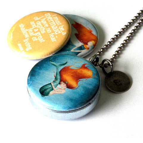 Mermaid Picture Locket