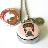Princess Locket Necklace