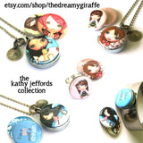 Fairy Girl's Magnetic Locket Necklace