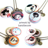 Girl Locket Necklace