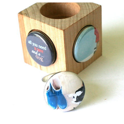 Boston Terrier Magnetic Ring