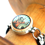 Viking Bracelet | Recycled Cork and Steel