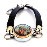Viking Bracelet | Recycled Cork and Steel