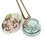 Lace Locket Necklace