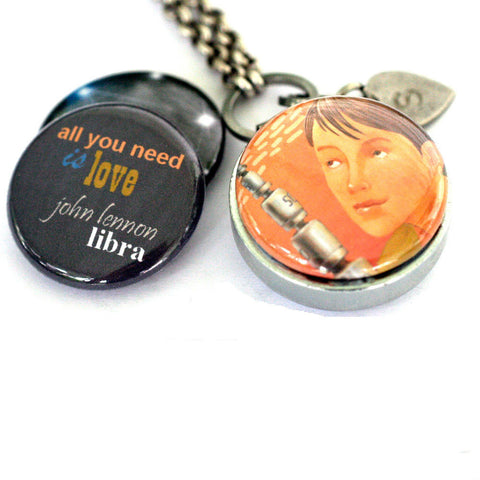 LIBRA Locket Necklace