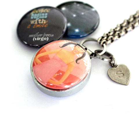 Virgo Locket Necklace