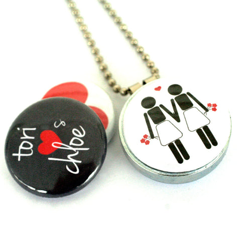 When A GIRL LOVES A GIRL Locket