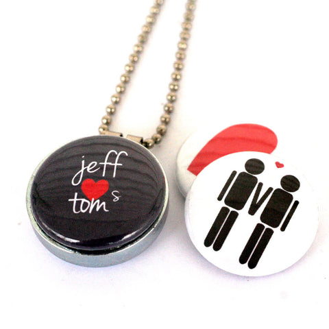 When A GUY LOVES A GUY Locket