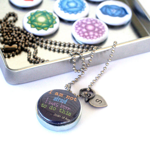 Seven Chakras Magnetic Necklace Locket