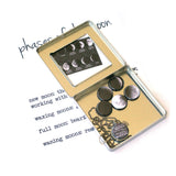 Phases of the Moon Necklace Locket