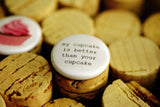 It's a Cupcake War Corkboard | Recycled Wine Corks