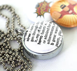 superhero dad - mens magnetic locket set