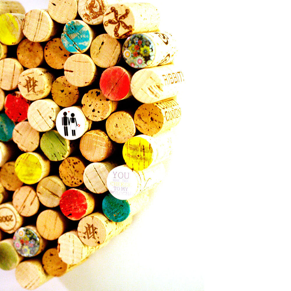 LOVE Wedding Corkboard  | Recycled Wine Corks