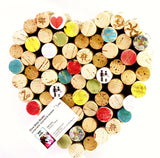 LOVE Wedding Corkboard  | Recycled Wine Corks