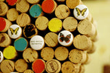Anti-Social Butterfly Corkboard | Recycled Wine Corks