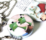 the princess and the frog locket necklace