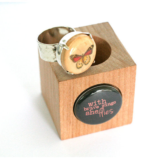 butterfly cork ring