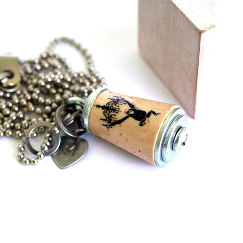 hang in there necklace