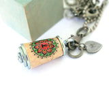 cork necklace