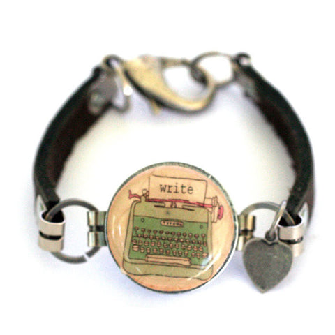 Typewriter Bracelet