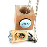 mermaid cork necklace