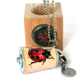 ladybug necklace