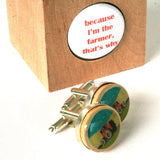 farmer cufflinks